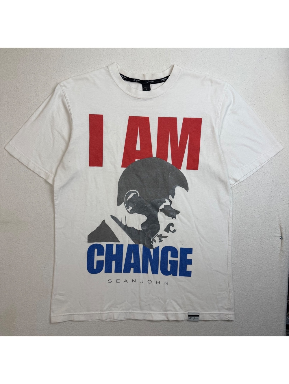 Obama Sean John Diddy Tee Shirt Men's Large